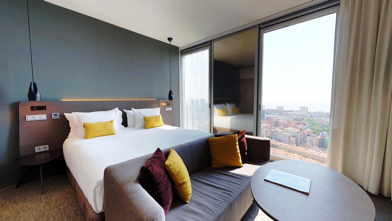 Hotel The Level At Melia Barcelona Sky Esterno foto